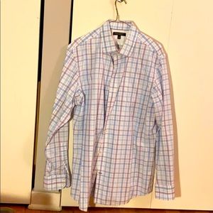 Banana Republic checkered dress shirt - Slim-Fit